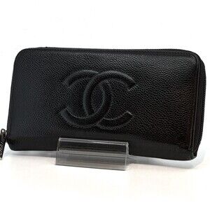 Chanel Coco Mark Round Zipper Long #181457C23B